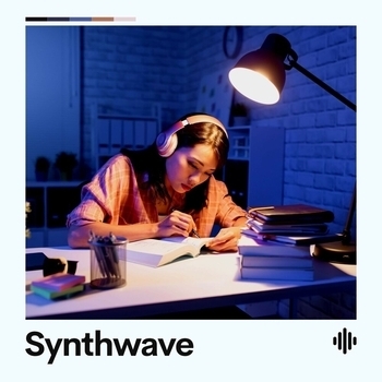 Study Music feat Work Playlist, Study With Us - Synthwave