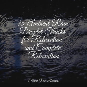 Study Music feat Nature Ambience, Mindfulness Mediation World - 25 Ambient Rain Droplet Tracks for Relaxation and Complete Relaxation