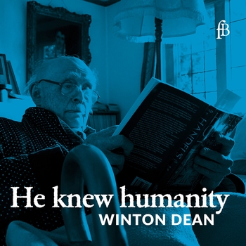 Alfred Deller, Winton Dean, Георг Фридрих Гендель - He Knew Humanity - Der Händelforscher Winton Dean