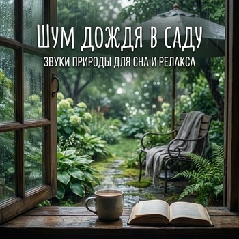 Шум Дождя и Звук Грозы, Звуки сна Окружающие Шумы, deep sleep music collective, Sleeping Music - Шум Дождя в Саду: Звуки Природы для Сна и Релакса