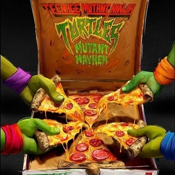 Из мультфильма "Черепашки-ниндзя: Погром мутантов / Teenage Mutant Ninja Turtles: Mutant Mayhem"
