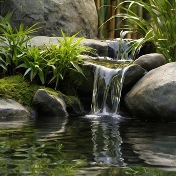 Gentle River Water Flow over Pebbles, Pt. 2